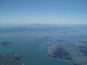 San Francisco Bay from the air