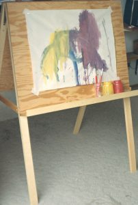 Our children's easel