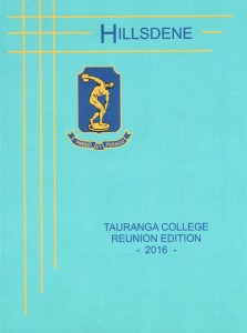Tauranga College reunion booklet