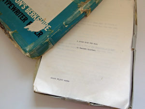 novel manuscript